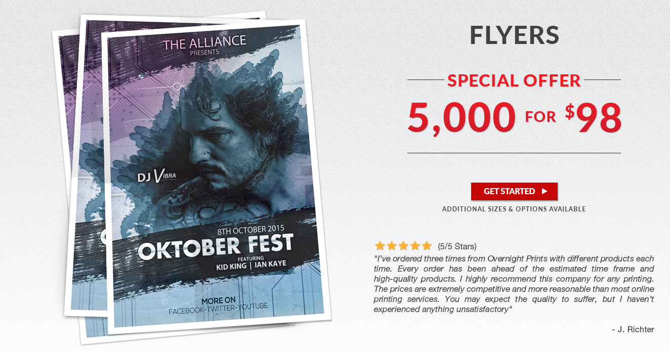 flyer sale 5 000 single sided 4x6 flyers for 98