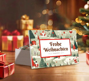 Weihnachts-Multiloft-Postkarten
