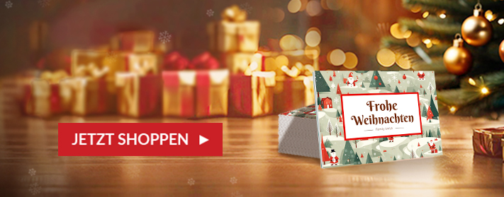 Weihnachts-Multiloft-Postkarten