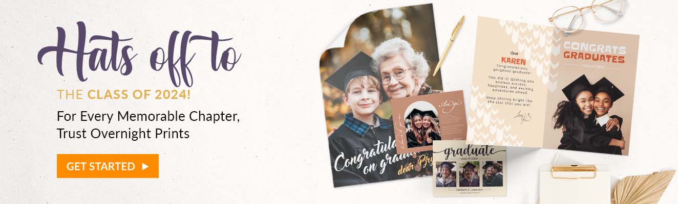 Graduation Announcements from Overnight Prints