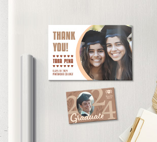 Graduation Announcement Magnets