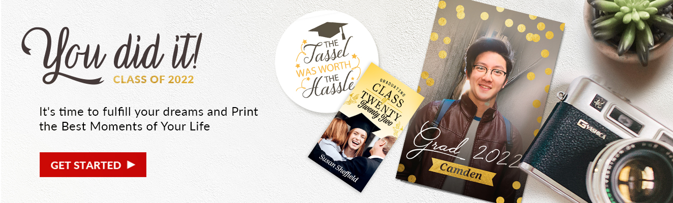 Graduation Announcements from Overnight Prints