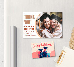 Graduation Announcement Magnets