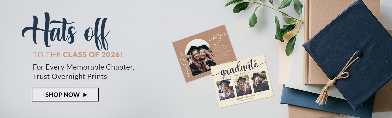 Graduation Announcements from Overnight Prints