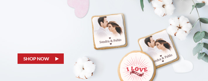 Create custom photo cookies