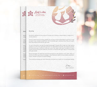 Create Branded Letterhead for your business
