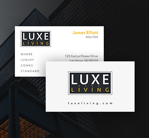 Luxury Real Estate Business Cards