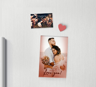 Share big news or special offers with Custom Magnets from Overnight Prints.