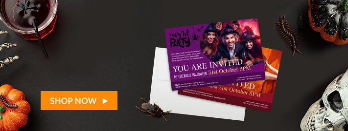 halloween event invitations