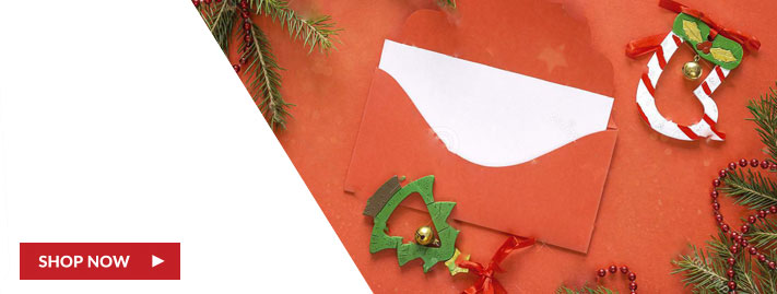 Predesigned Christmas Envelopes