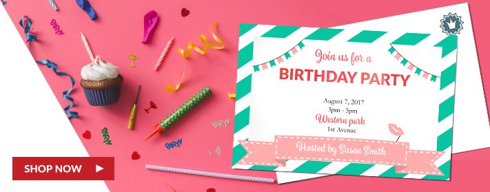 Custom Birthday Invitations