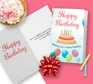 Custom Birthday Greeting Cards